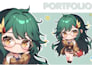 draw cute chibi character art, character for pfp fanart, sticker, kawaii